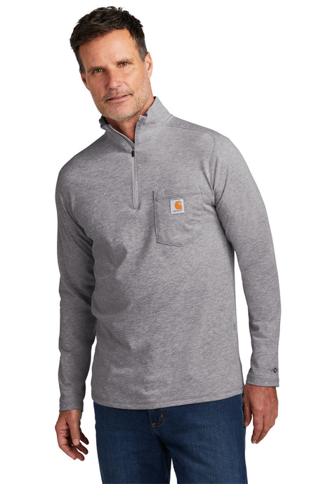 Carhartt Force® 1/4-Zip Long Sleeve T-Shirt