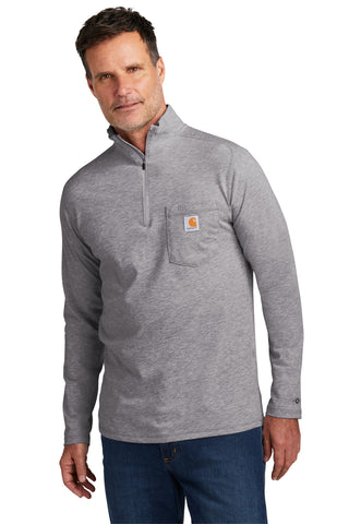 Carhartt Force® 1/4-Zip Long Sleeve T-Shirt
