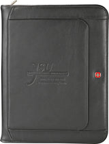 Wenger® Executive Leather Zippered Padfolio