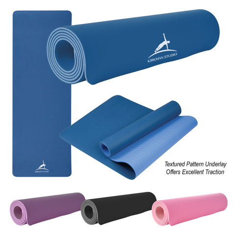 Two-tone Double Layer Yoga Mat