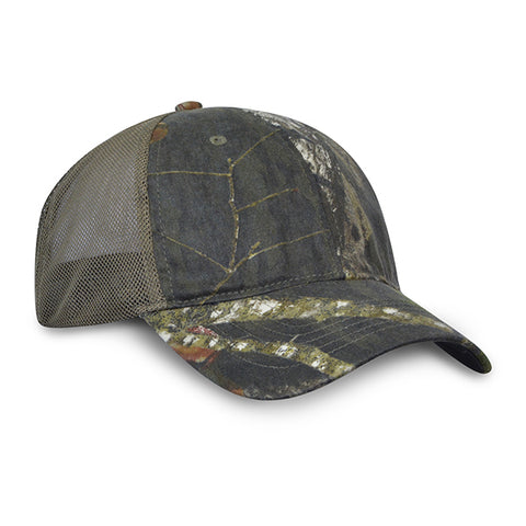 Nu-Fit® Mossy Oak® Fitted Mesh Back Cap