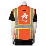 Two-Tone 11 Pocket Tech-Ready Mesh Surveyors Vest