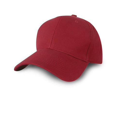 Constructed Cotton Twill Solid Cap (Solid Colors)
