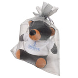 6" Mini Me Beau Bear w/T-Shirt
