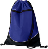 Tri-Color Drawstring Backpack