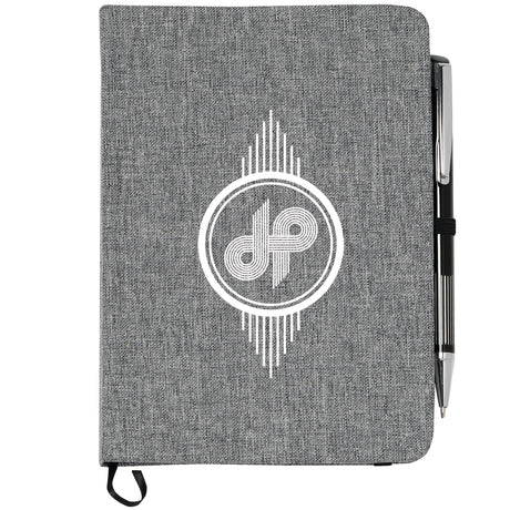 5" x 7" FSC Mix Heathered Bound Notebook