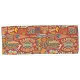 Gridiron Full-Color 12" x 32" Waffle Microfiber Sports Towel