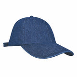 Unconstructed Washed Denim Cap