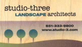 Direct Print Wood Business Card