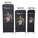 48Hr Quick Ship -3'W x 78"H EuroFit Straight Wall Display Kit, with Full Color Graphics Double Sided