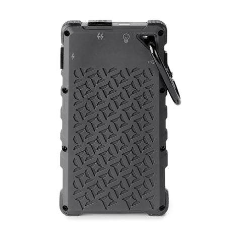 8,000 mAh SOLAR POWER BANK INCLUDES UL CERTIFIED BATTERY