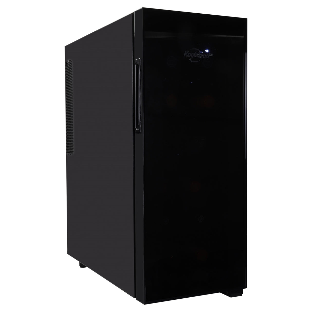 Koolatron 12 Bottle Wine Cooler, black