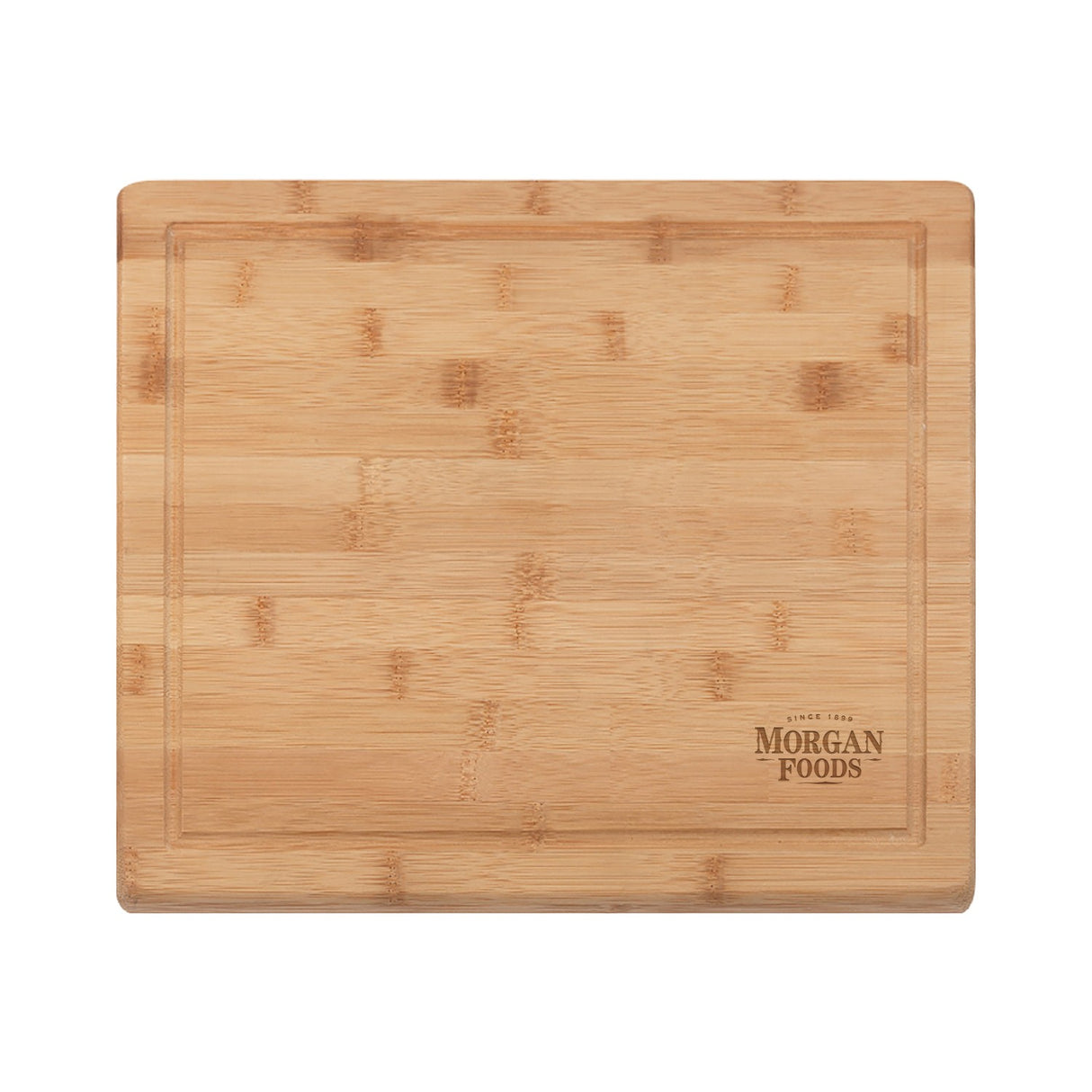 Bamboo Cutting Board with Liquid Groove