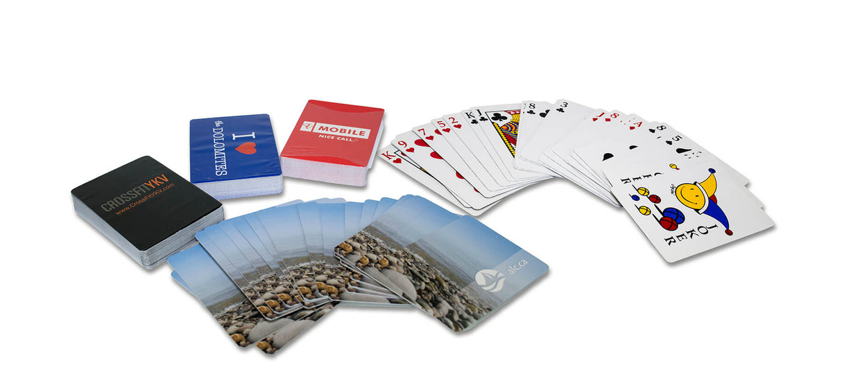 Playing Cards w/Custom Backs