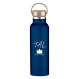 21 Oz. Liberty Stainless Steel Bottle With Wood Lid