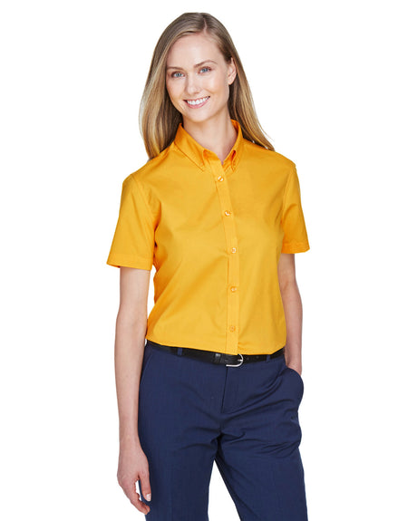 CORE 365 Ladies' Optimum Short-Sleeve Twill Shirt