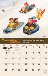 Galleria Wall Calendar 2025 Remember When Calendar
