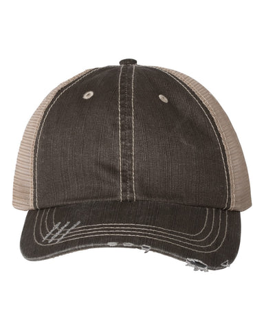 Mega Cap™ Herringbone Trucker Cap