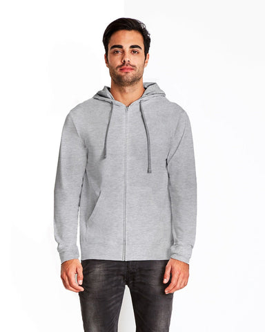 NEXT LEVEL APPAREL Adult Laguna French Terry Full-Zip Hooded Sweatshirt