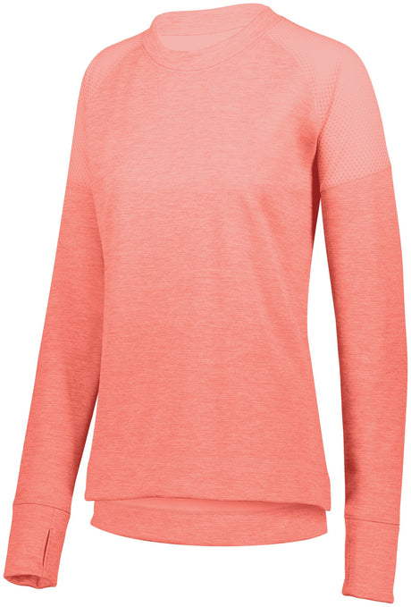 Ladies Zoe Tonal Heather Pullover