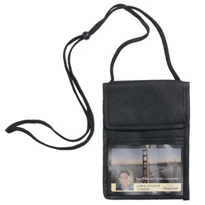 "Networker" Non-Woven Trade Show Badge Holder & Neck Wallet