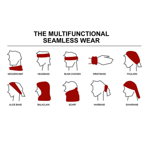 Domestic Made Sublimated Multifunction Tubular Headwear, Fandana Bandanna