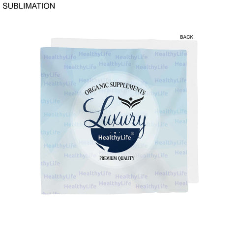 Domestic Made Oversize Bandana, 27x27, Sublimated Edge to Edge 1 side