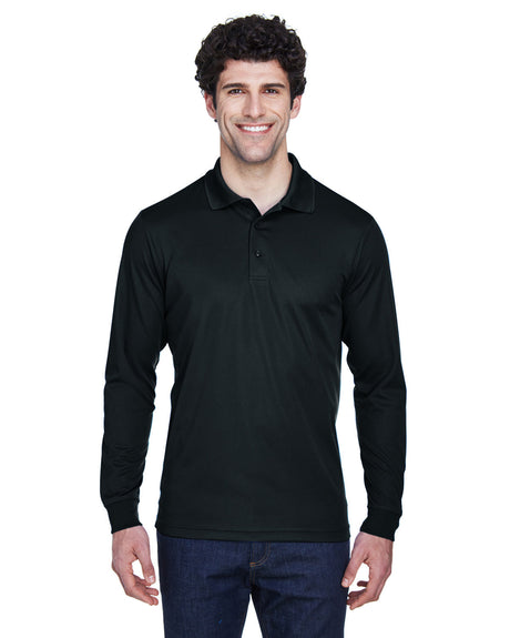CORE 365 Men's Tall Pinnacle Performance Long-Sleeve Piqué Polo