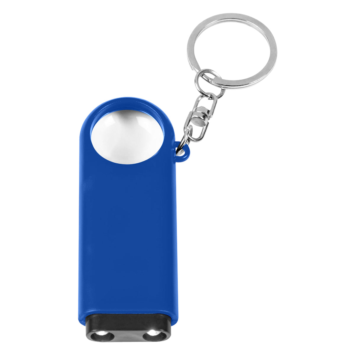 Magnifier And Led Light Key Chain
