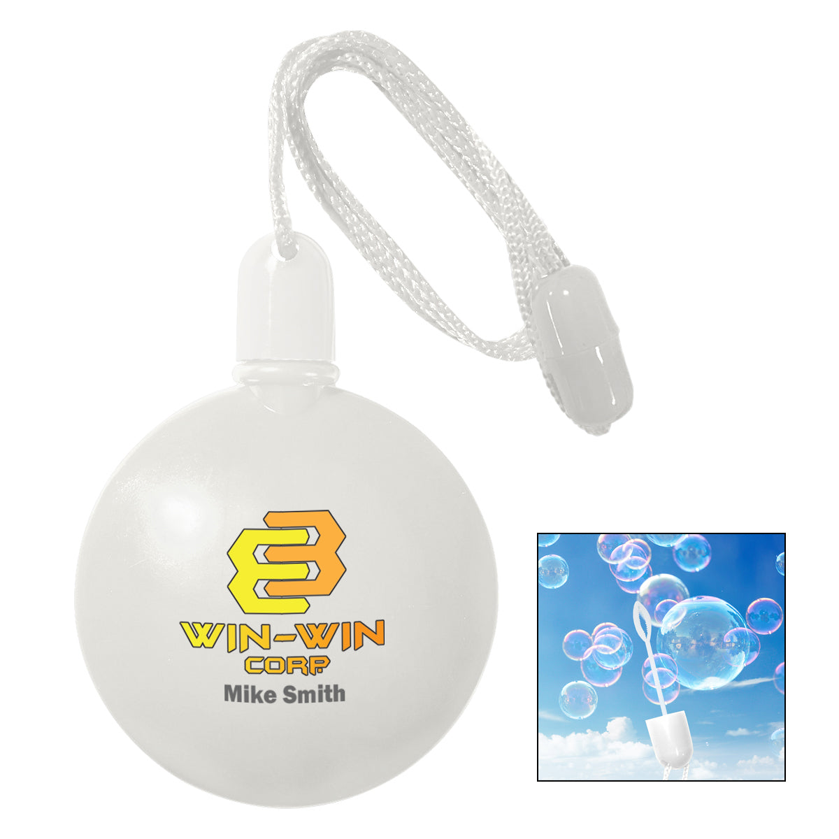 1.33 Oz. Round Bubble Dispenser