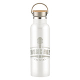 21 Oz. Full Laser Tipton Stainless Steel Bottle With Bamboo Lid