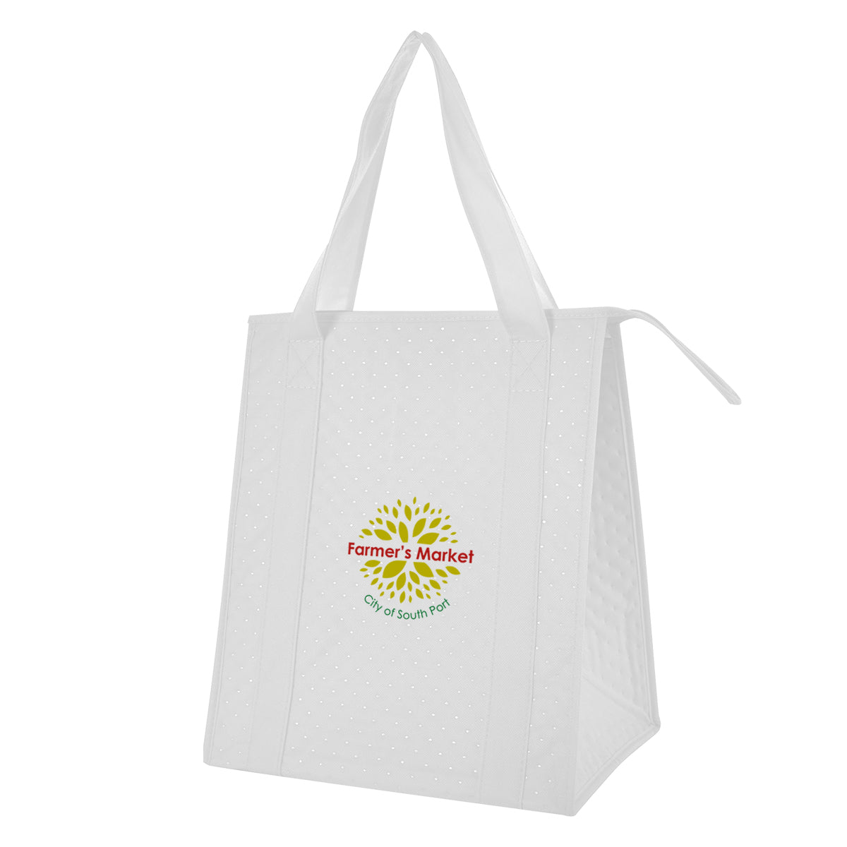 Dimples Non-woven Cooler Tote Bag