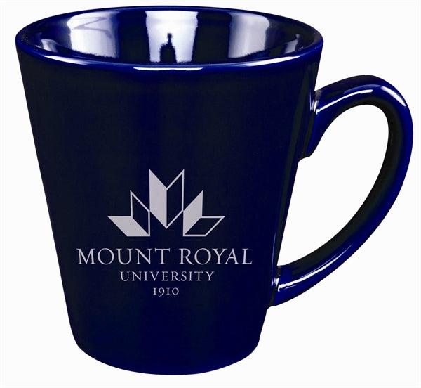 Small Cafe 12oz cobalt mug