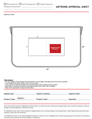 48 Hr Quick Ship - Bistro Twill Black Waist Apron, 30x18, 2 Pockets, Heat Transfer logo, In Stock