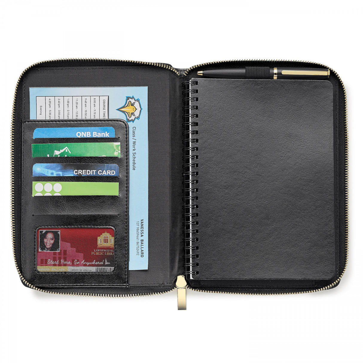 Fabrizio Zip Rfid Portfolio