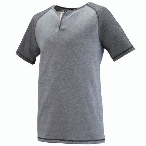 Linear Fusion Short Sleeve Henley