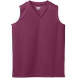 Girls' Wicking Mesh Sleeveless Jersey