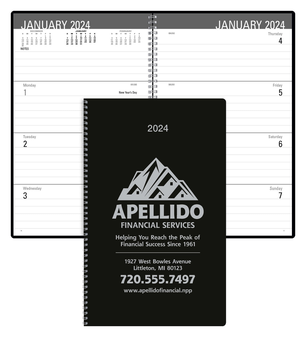 Classic Weekly Desk Planner