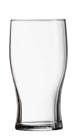 Tulip pilsner 16oz clear glass