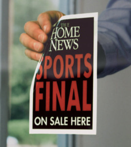 Static Cling Full Color Labels (Up to 1 Sq. In.)