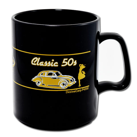 Mini Me 10oz black acrylic coffee mug