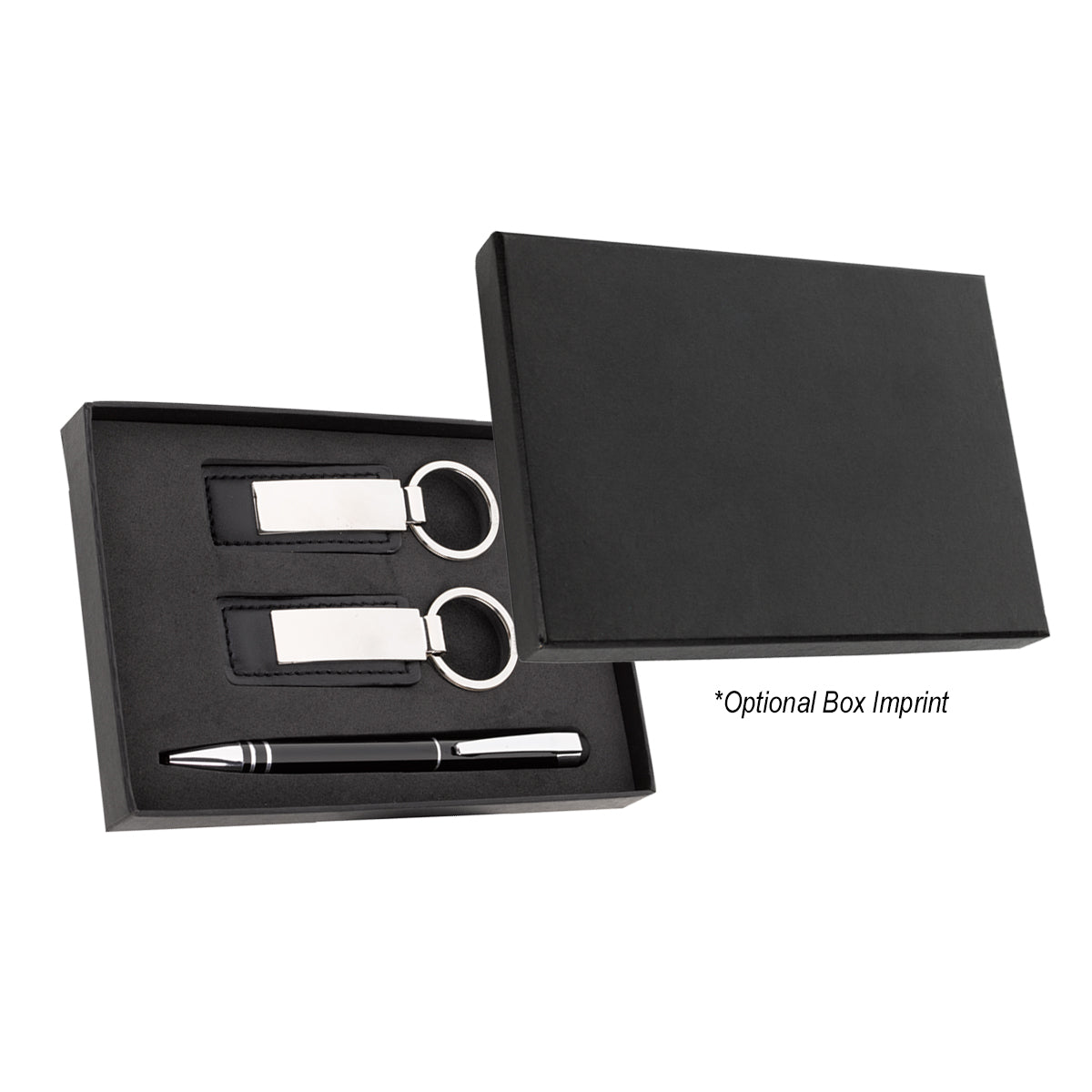 Baldwin Stylus Pen And Leatherette Key Tag Box Set