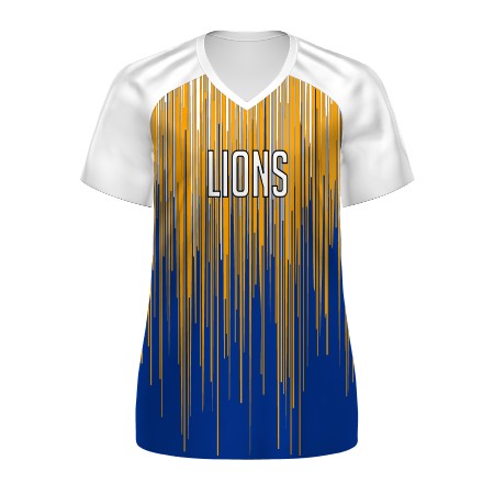Holloway Ladies' White Sleeve Freestyle Semi-Sublimated Raglan Tee