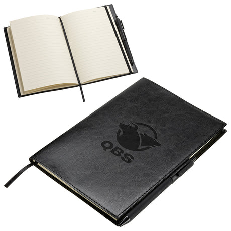 Conclave Refillable Leatherette Journal with Pen