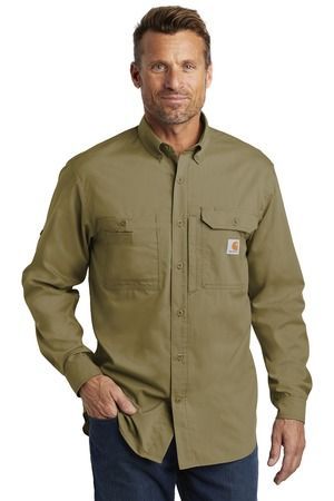 Carhartt Force Ridgefield Solid Long Sleeve Shirt