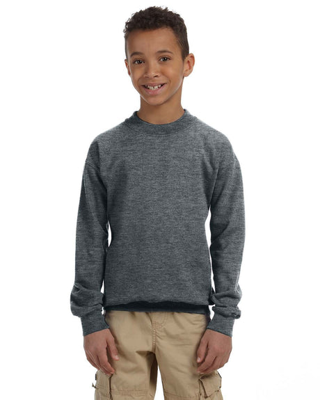 Gildan Youth Heavy Blend? 8 oz., 50/50 Fleece Crew