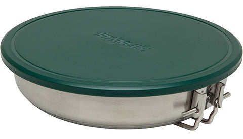 Stanley® Adventure All-In-One stainless steel fry pan set, 9-piece nesting set