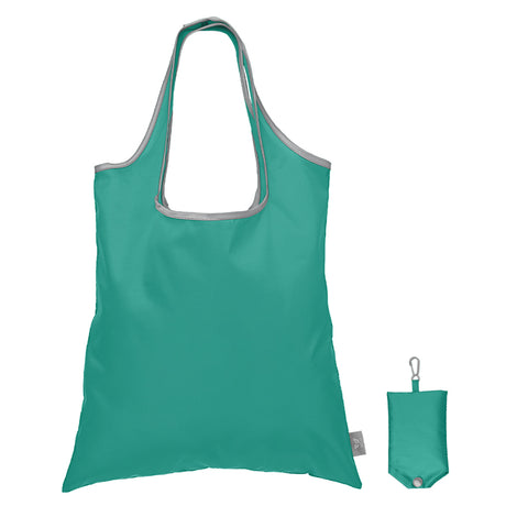 Santorini RPET - Recycled Foldaway Shopping Tote Bag