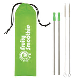 2-pack Stainless Steel Straw Kit