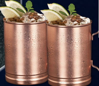 14 Oz. Straight Copper Moscow Mule